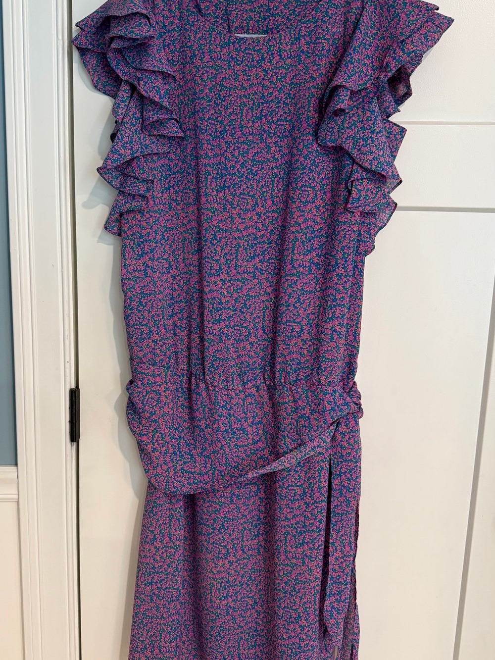 Drop waisted sleeveless dress